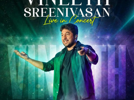 Vineeth Sreenivasan Live Concert