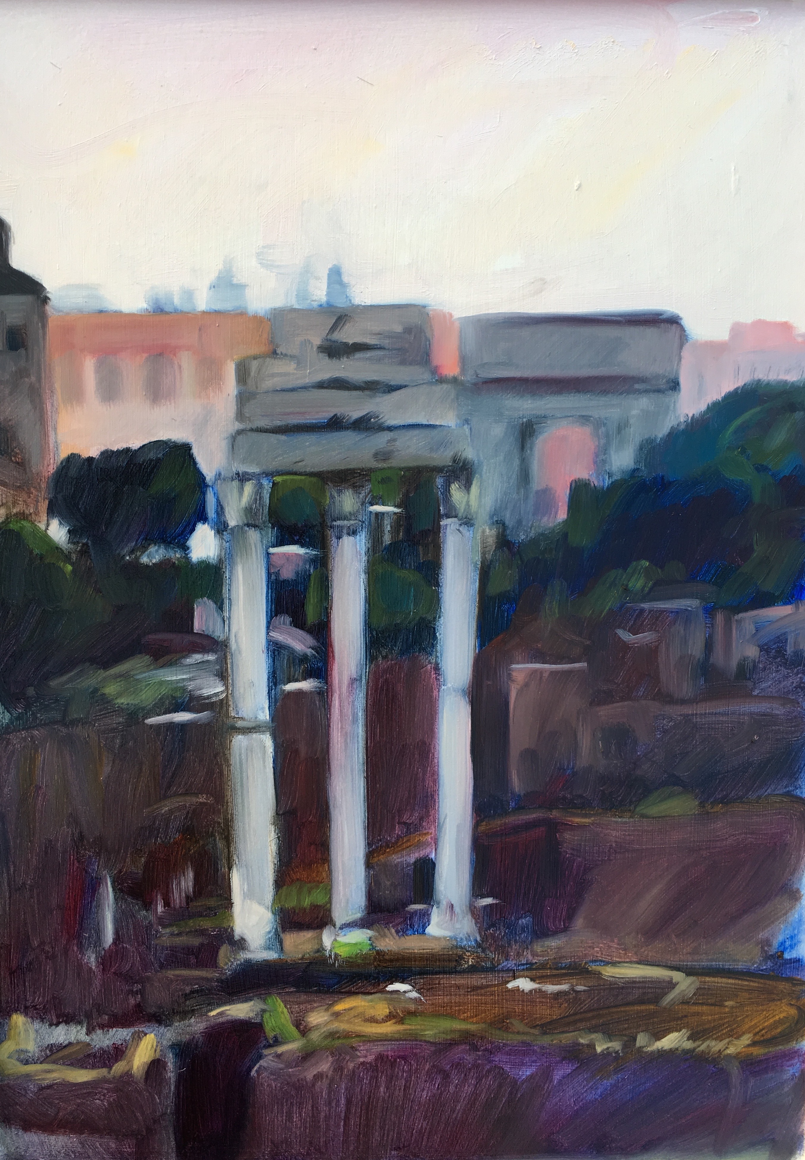 Roman Forum Morning 13_x 18_