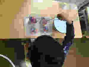 あけ移し プライマリー 等分に分ける
