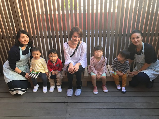 Katiaさん テラス インファントクラス 集合写真