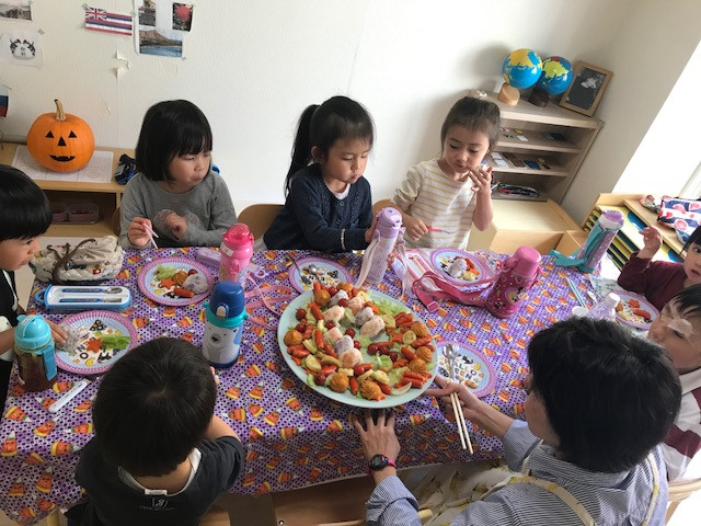 ハロウィン プライマリーランチタイム