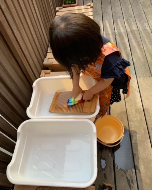 プライマリークラス お洗濯