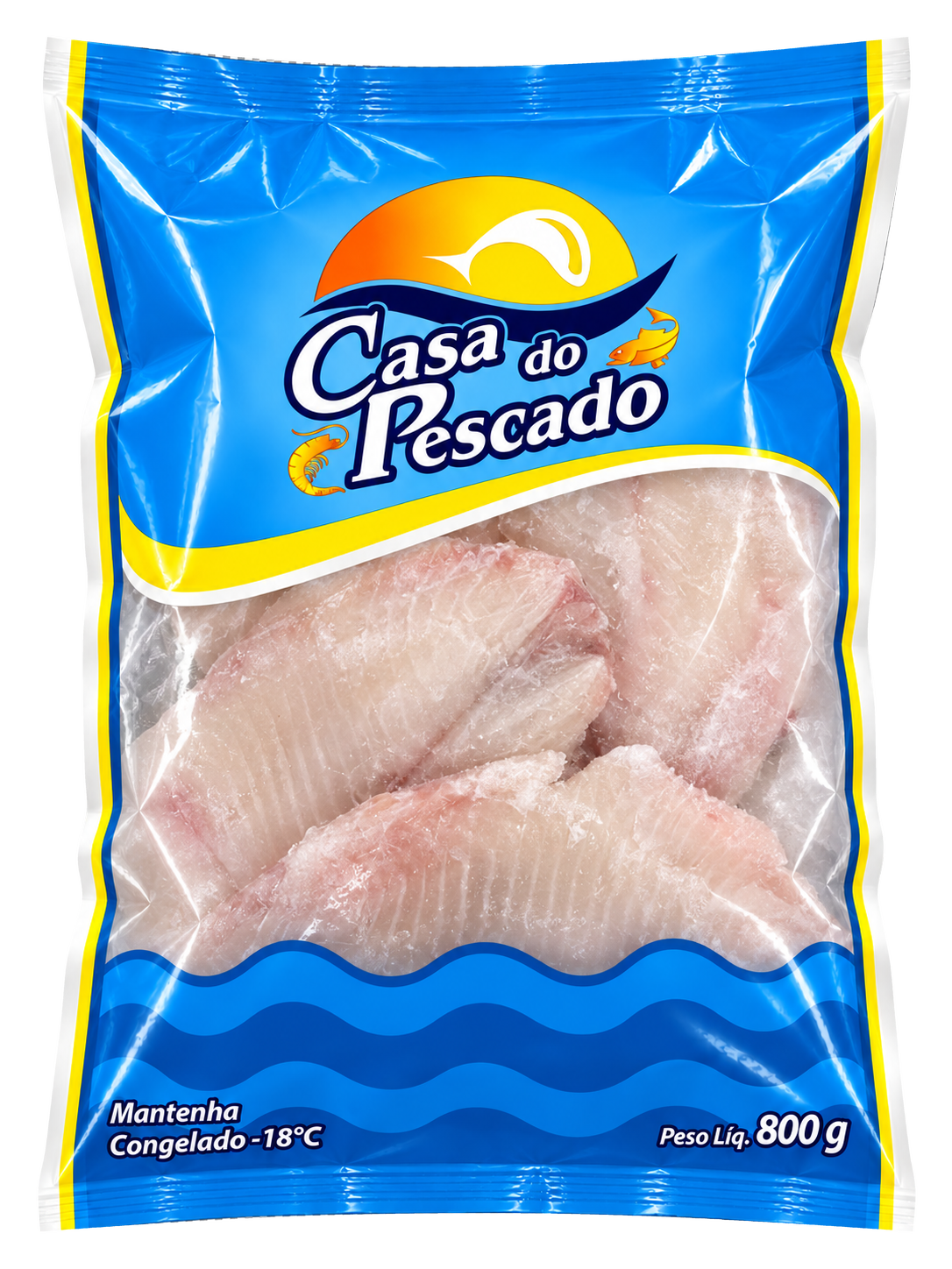 FILÉ DE TILÁPIA 800G