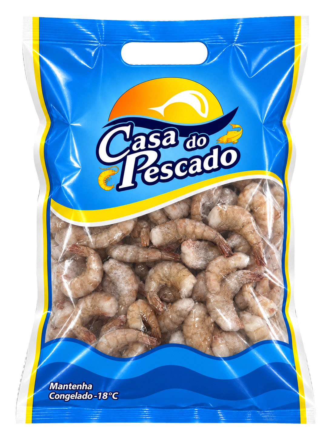 CAMARÃO 7 BARBAS SEM CABEÇA 800G