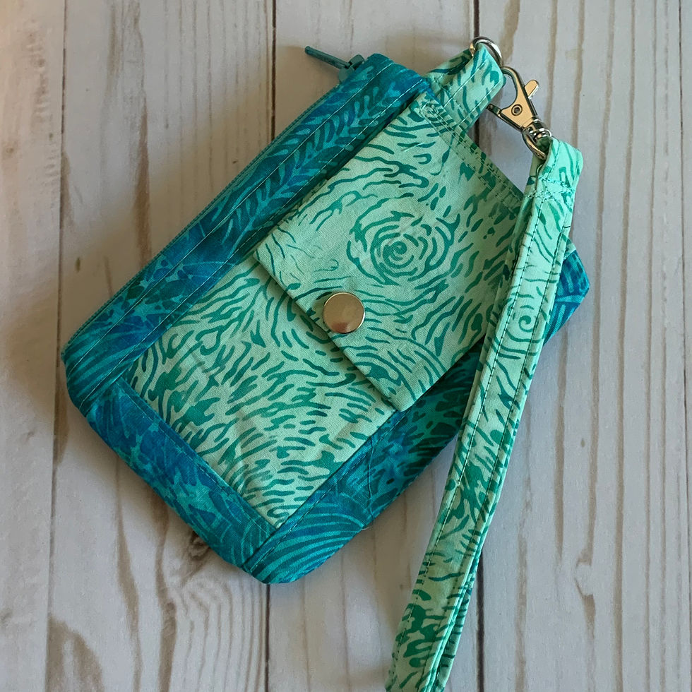 Miniaturbild: Grab And Go Minimalist Wallet PDF Sewing Pattern