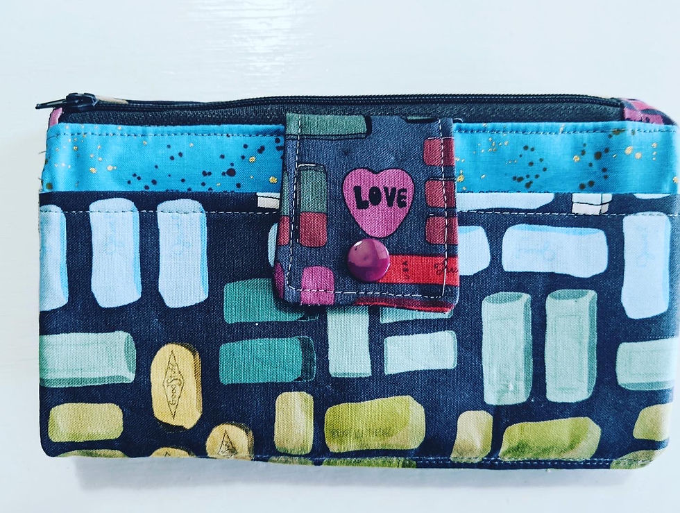Miniatura: The Wanderer's Crossbody Wallet PDF Sewing Pattern