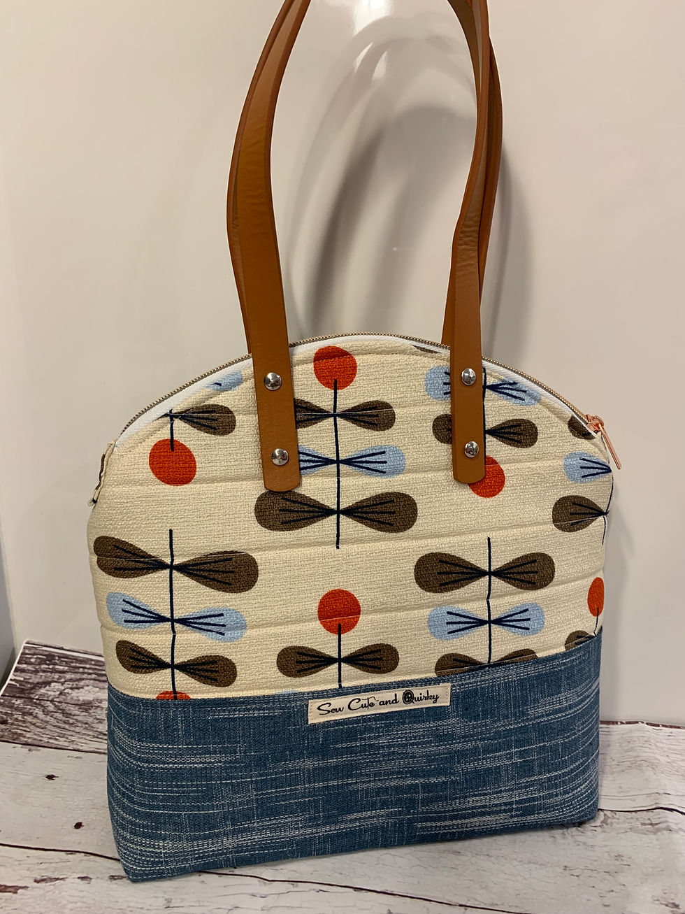 Miniatura: Modern Me Shoulder Bag  PDF Sewing Pattern