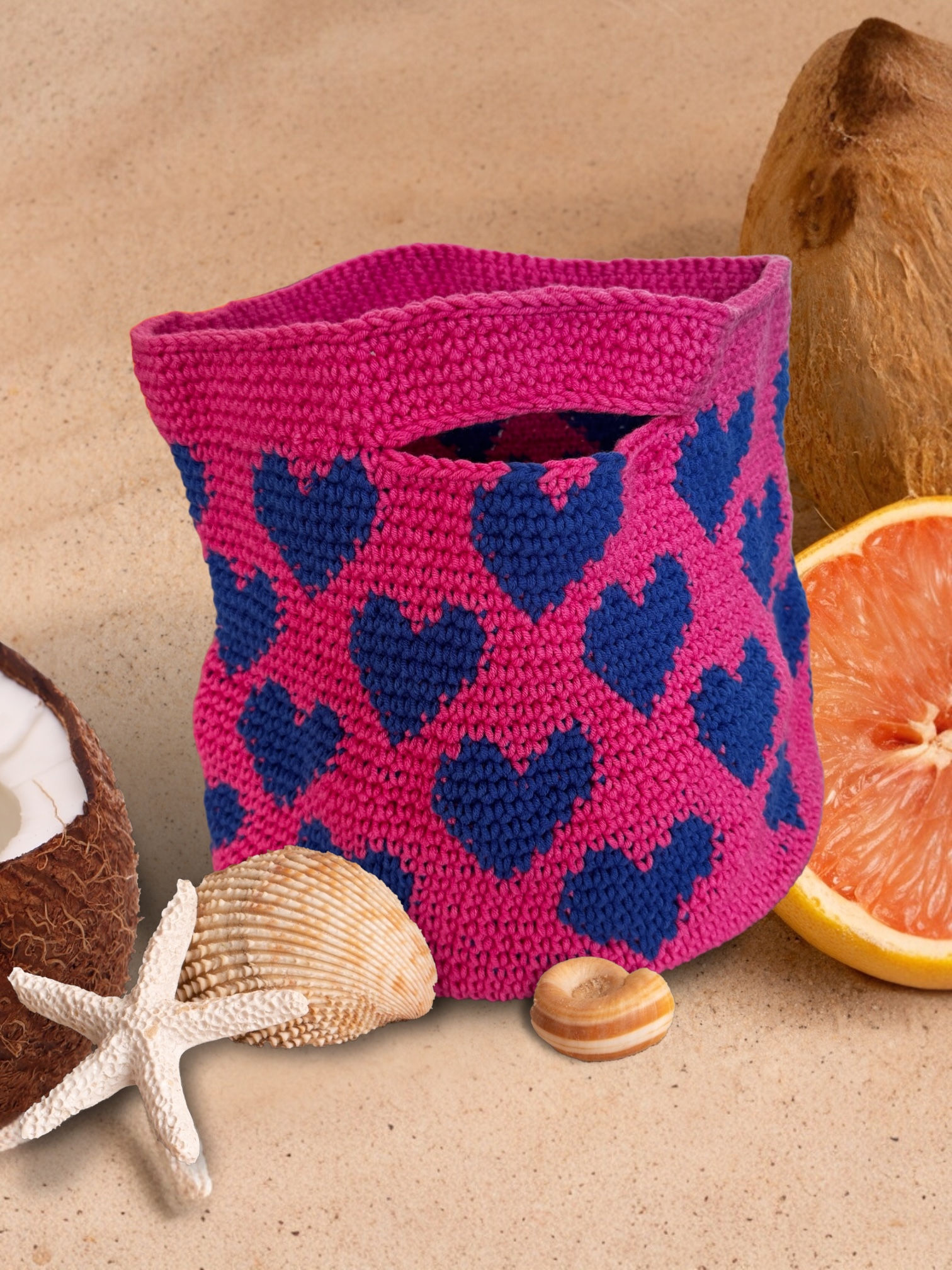 More LOVE crochet bag 