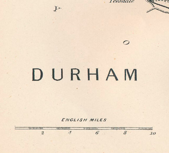Thumbnail: Geological County Map Durham - Reproduction