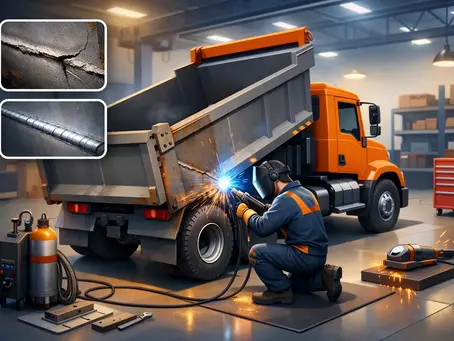 When Dump Truck Body Welding Is the Right Repair