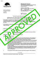 Planning Approval from the council for the Loft Conversion and Rear Extension in Wandsworth
