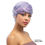Miniaturbild: Woman wearing a vibrant, short-cut lavender wig, the color shown is UNICORN.