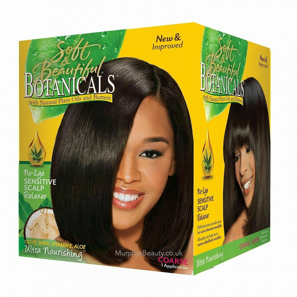 Soft & beautiful – no lye relaxer with olive