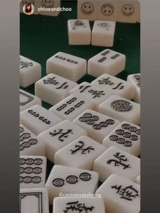 Mahjong tiles Singapore