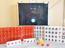 Iron Man Mahjong tiles