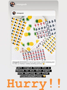 Mahjong tile design 