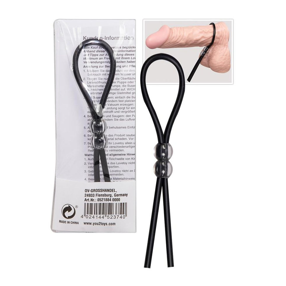 ANELLO FALLICO - LACCIO PER PENE