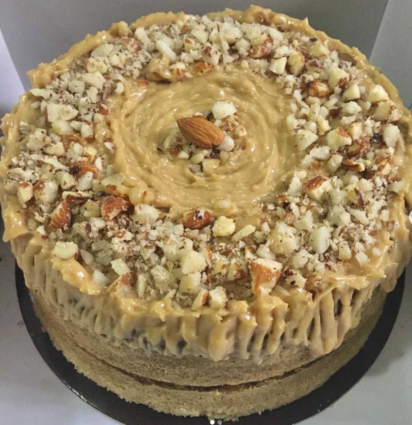 Torta de Frutos secos Vegetariana