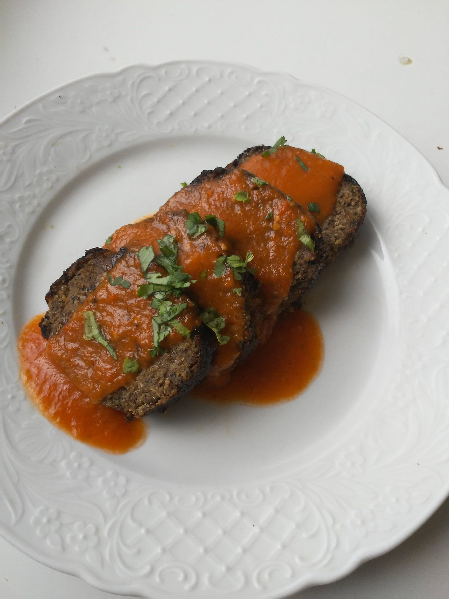 Rollo de proteína vegano
