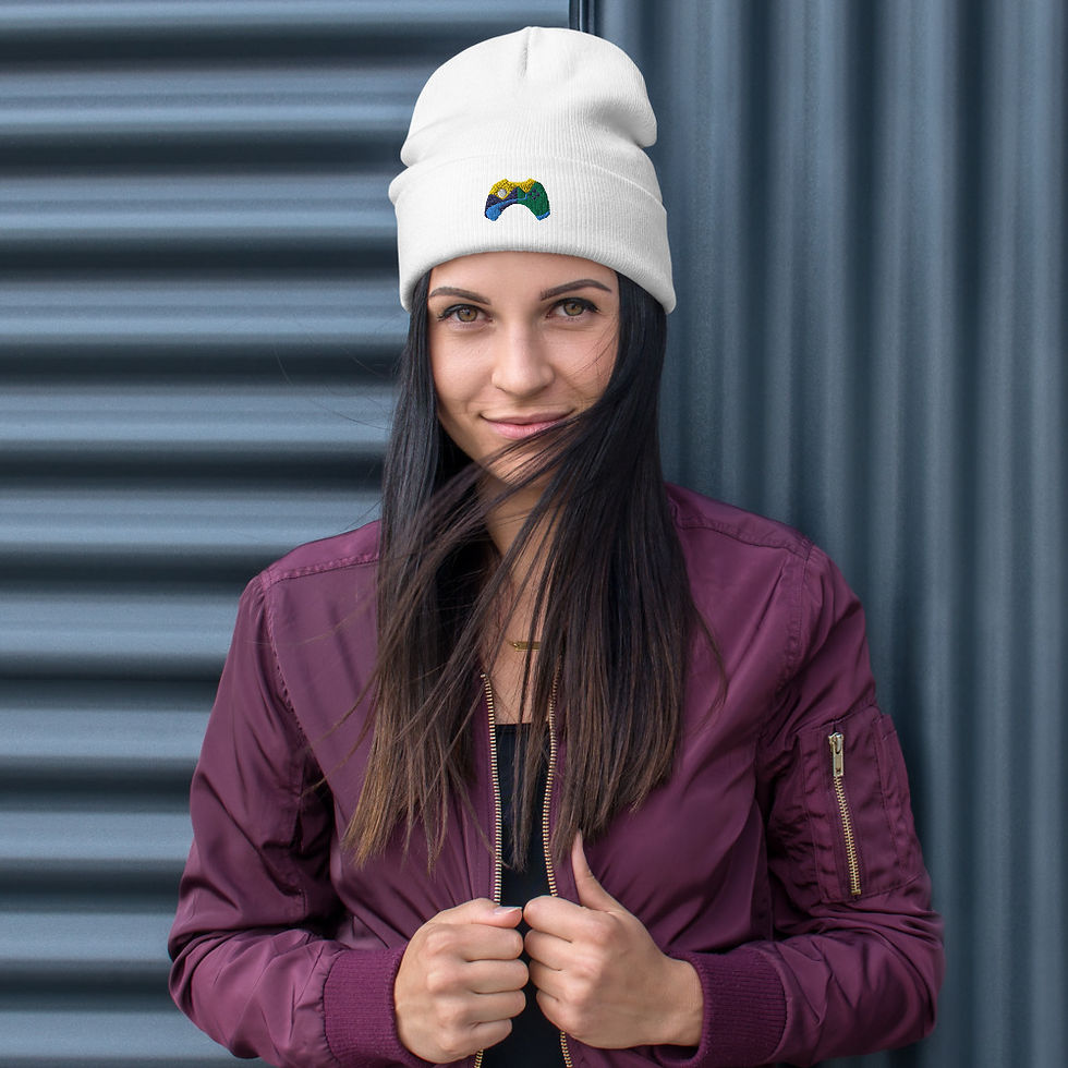 Thumbnail: Embroidered Beanie - River Forge Games Logo
