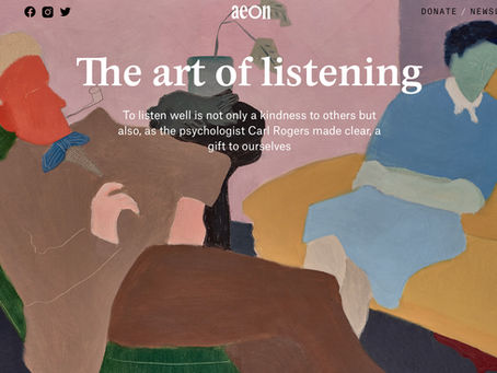 Good listening is complex!