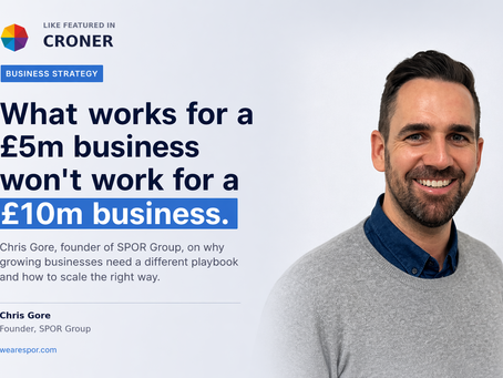 SPOR Group Featured in Croner: What Every Growing Business Needs to Know About Its Tech Stack