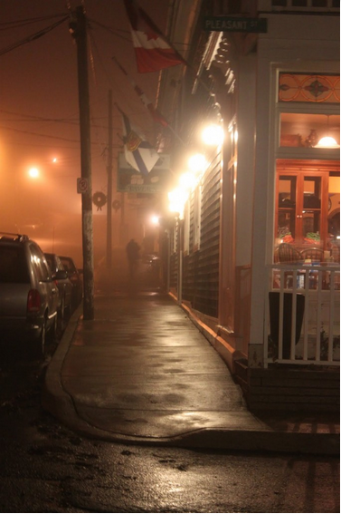 Fo'c'sle in the Fog