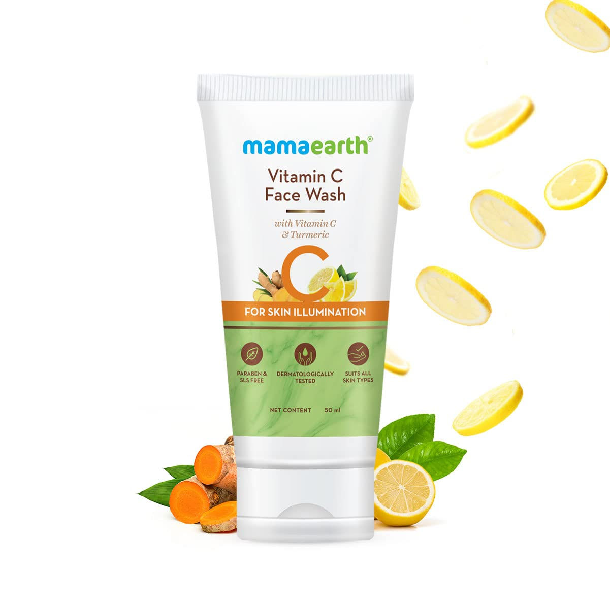 Mamaearth Vitamin C Face Wash-100ml