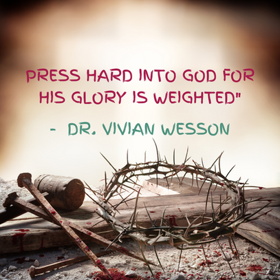 Press Hard into God