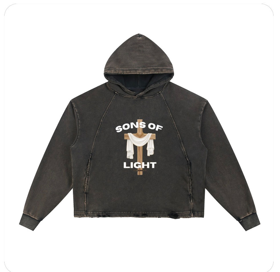 Thumbnail: Sons of Light Heavyweight Denim Hoodie 