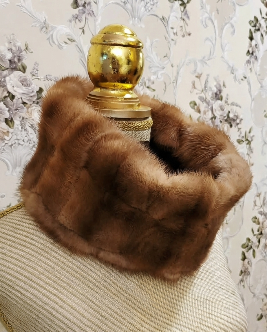 Miniatura: AG 222 / Gola Gorro Vison Golden Honey 