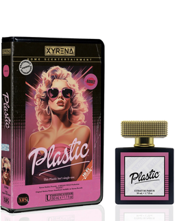Plastic™ (Xyrena) – Inspirado pela Barbie e por brinquedos perfumados como a Moranguinho.