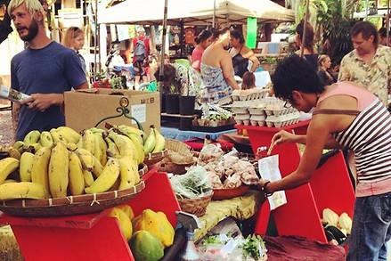 The Locavore Store at Kalapana Night Market.
