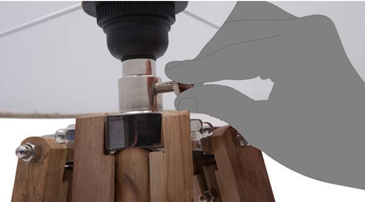 Thumbnail: Kepler Tripod Floor Lamp by Urban Ladder