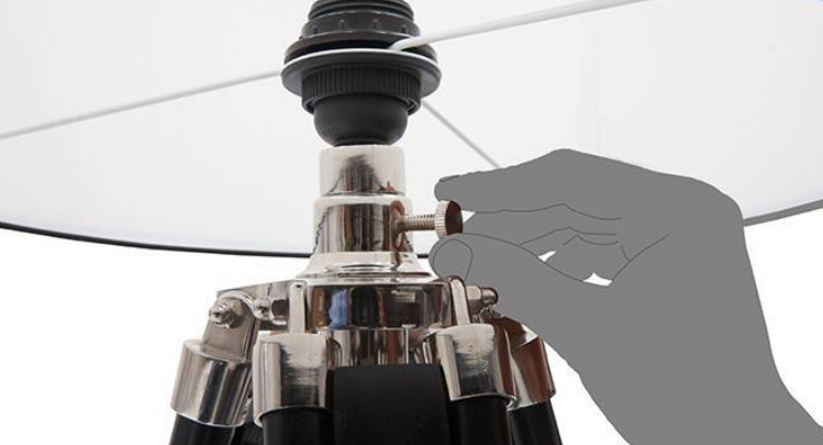 Thumbnail: Hubble Tripod Floor Lamp by Urban Ladder