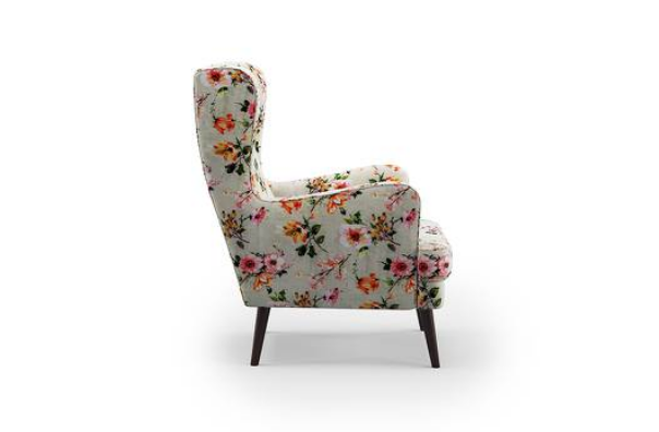 Thumbnail: Genoa Wing Chair by Urban Ladder