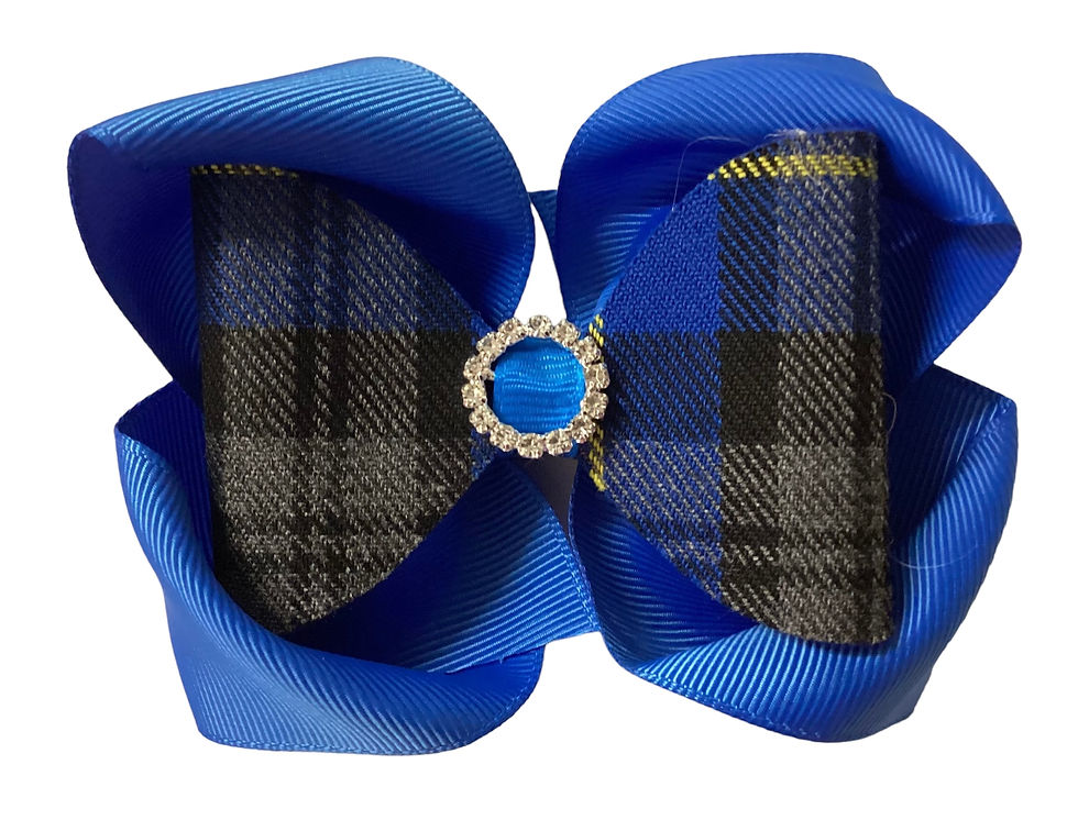 Tartan bow