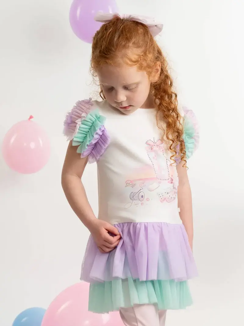 Thumbnail: Caramelo rainbow legging set with free gift