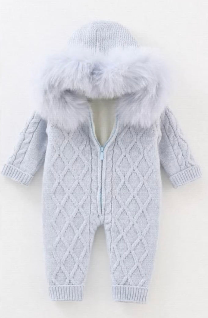 Merino wool snowsuit