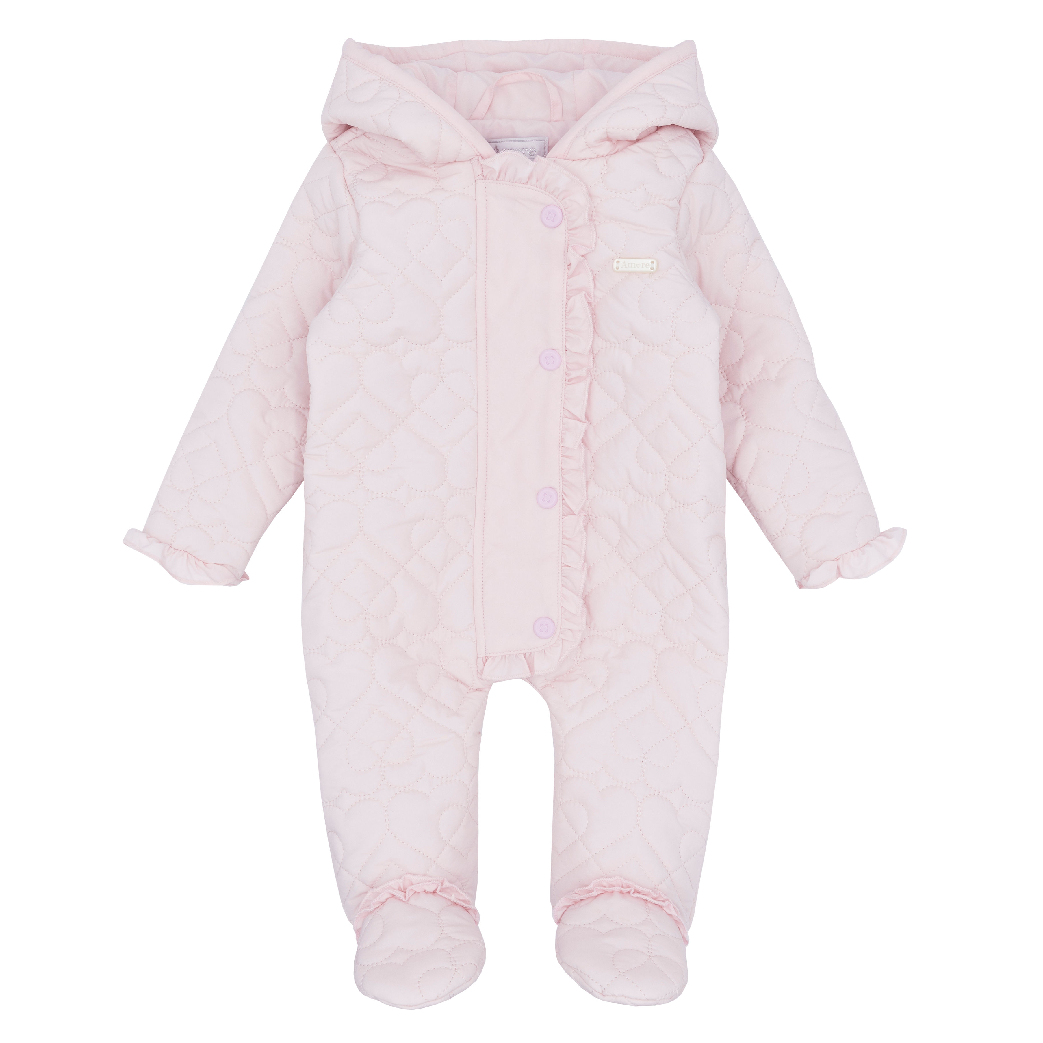 Amore quilted snowsuit