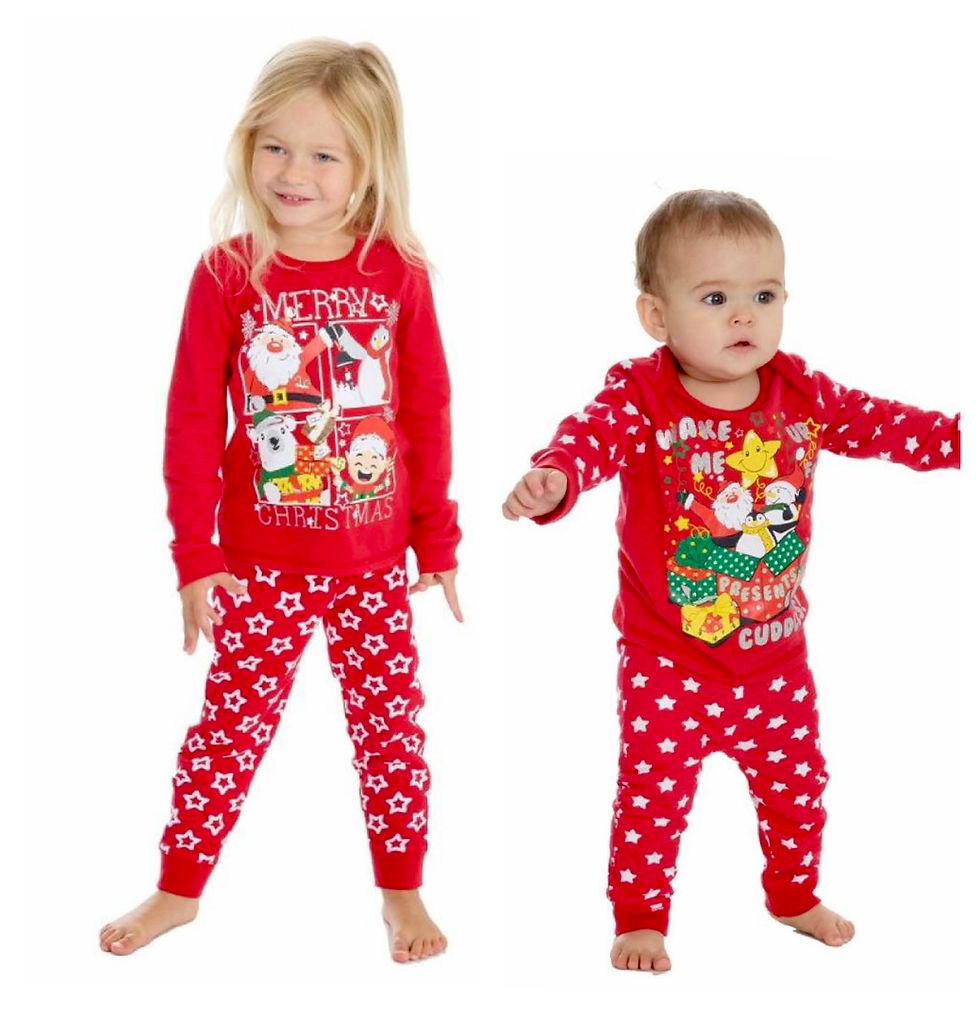 Christmas pyjamas