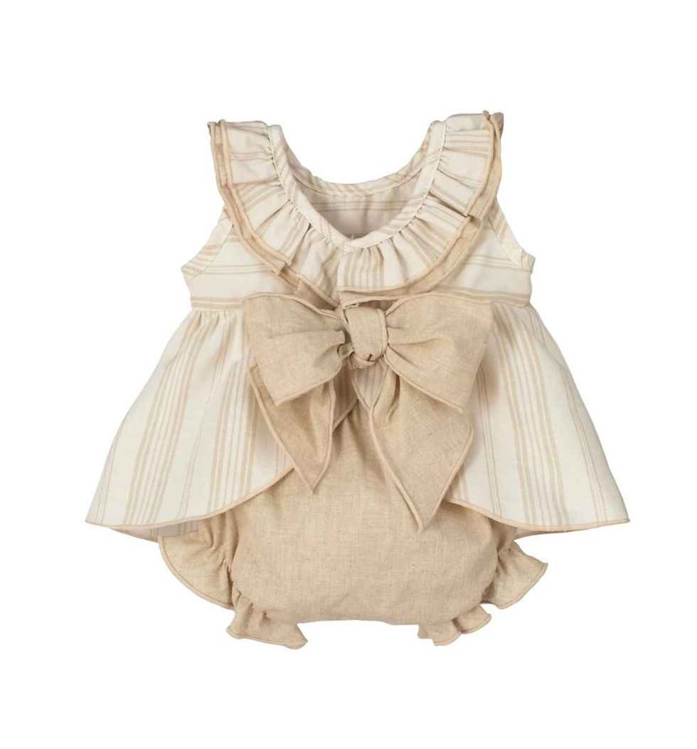 Thumbnail: Calamaro Excellente ruffle shorts set