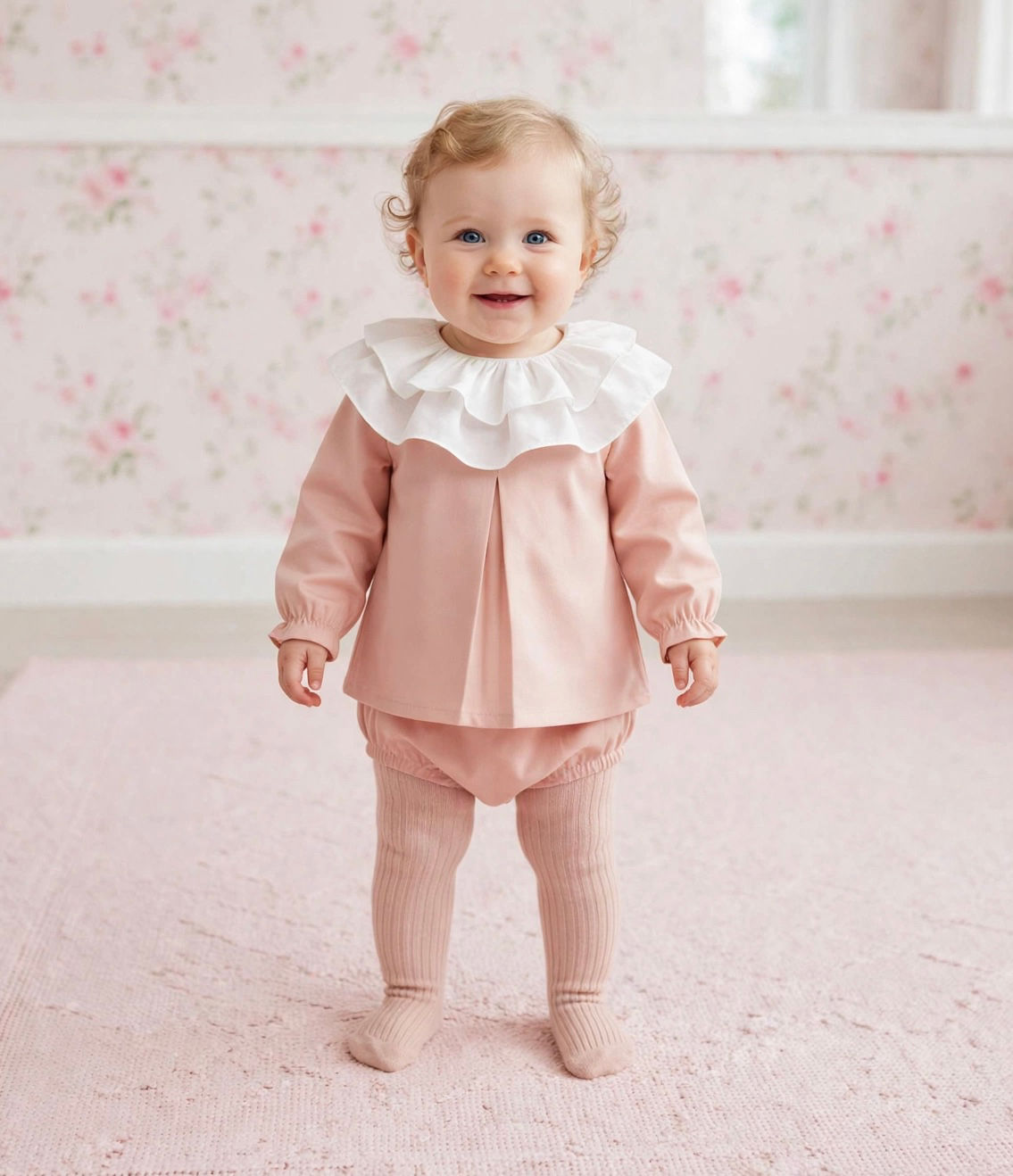Spanish frill pant set
