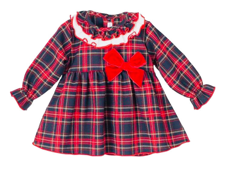 Calamaro tartan dress