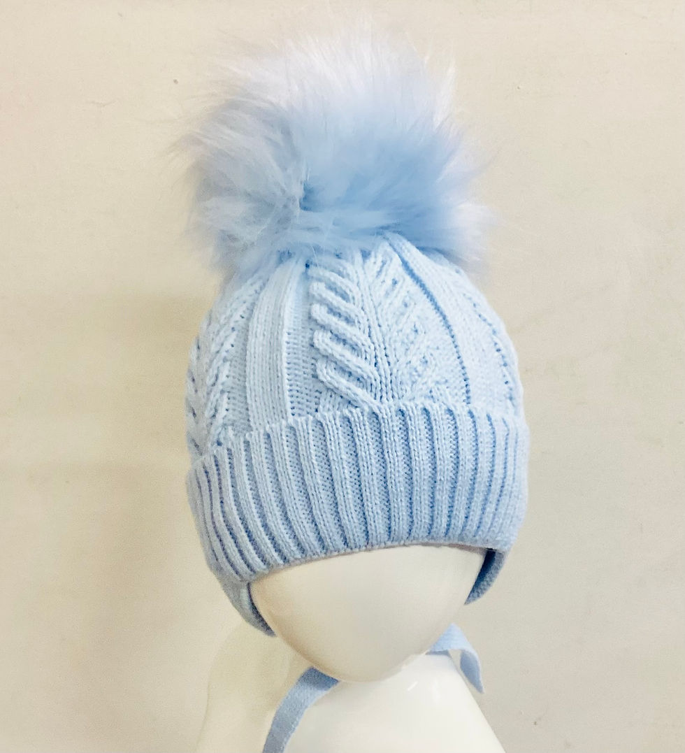 Kinder cable hat