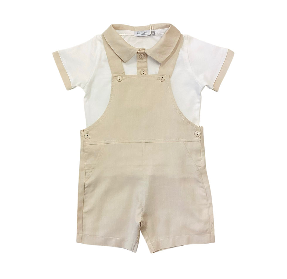 Visara dungaree set