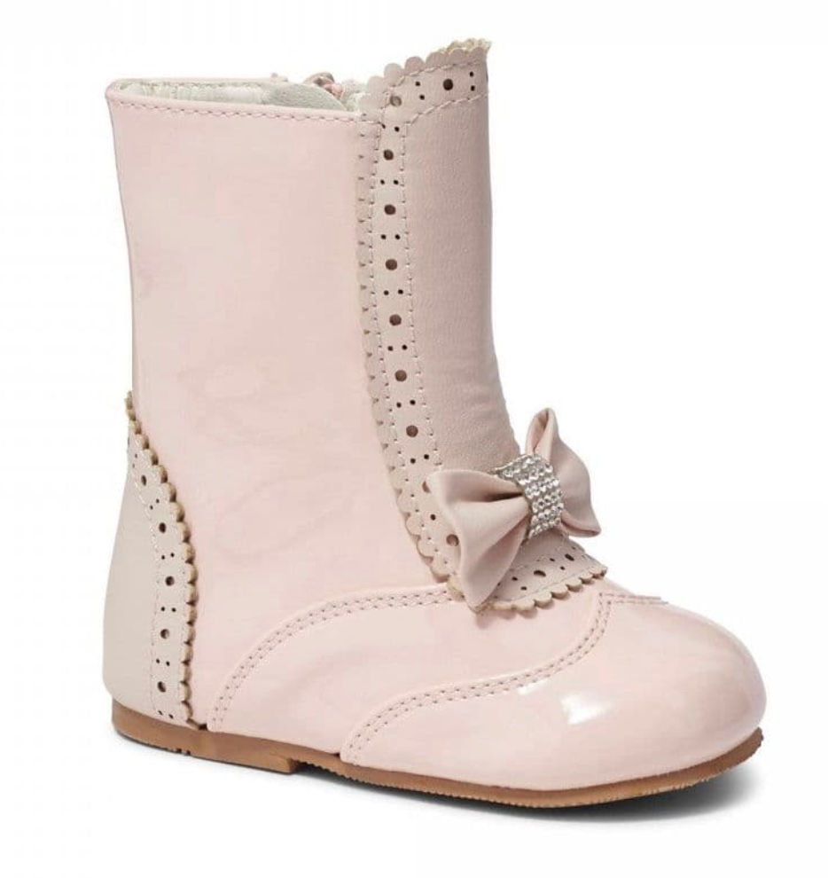 Sevva diamanté bow boots
