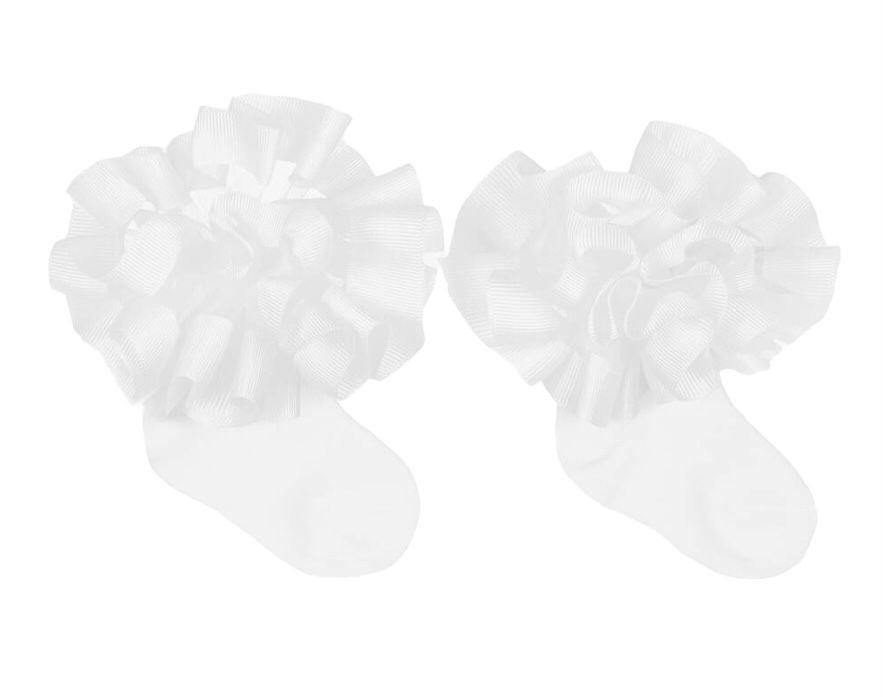 Beau Kid ruffle socks