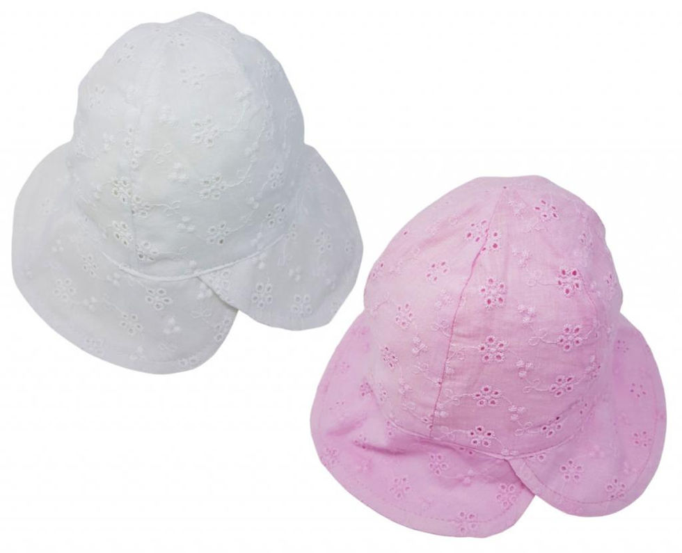 Soft Touch broderie sunhats