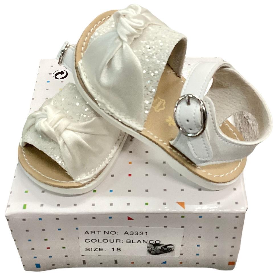Spanish glitter sandals